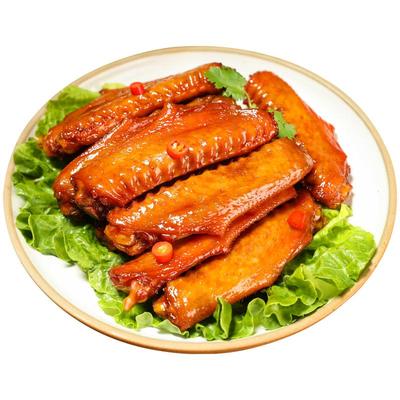 熟食卤味鸭翅佳鲁充饥夜宵