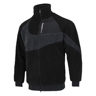 Nike耐克 男子双面穿大勾羊羔绒舒适柔软保暖运动外套FB1910-010