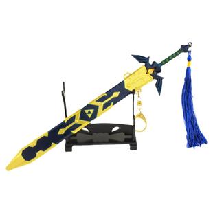 SWITCH塞尔达传说荒野之息周边玩具挂件大师之剑金属武器模型摆件