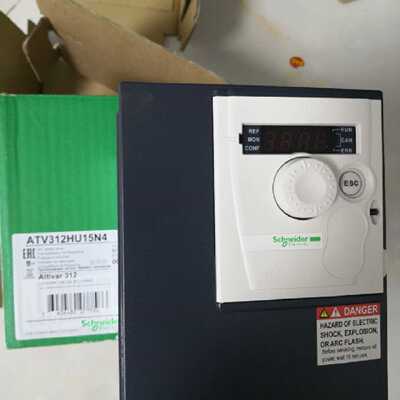 议价变频器 ATV312H018M2 0.18kW 单相200240V，内置EMC施耐德