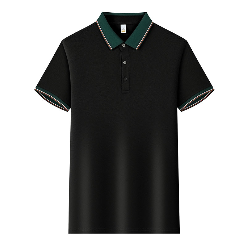 餐饮服务员工作服定制logo夏季短袖T恤2026新款POLO衫工装印店名