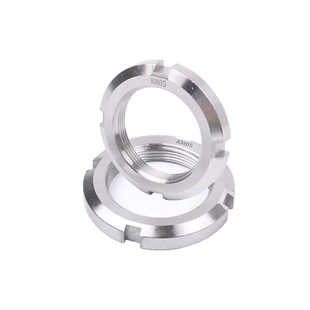 DIN981滚动轴承锁紧螺母KM/AN欧标德标元螺母开槽太阳垫圈DIN5406