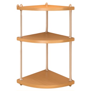 转角置物架角柜桌面书架书桌上多层三角拐角墙角杂物收纳储物架子