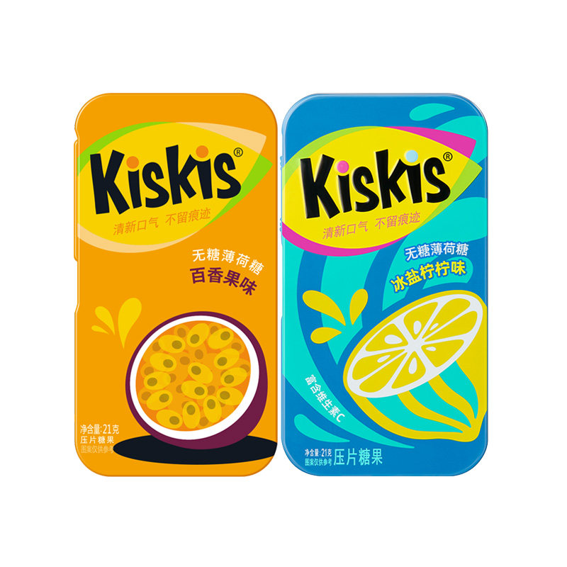 酷滋kiskis无糖薄荷糖
