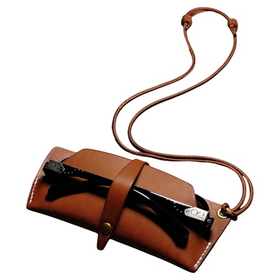 超大框挂脖太阳眼镜包便携