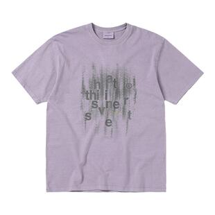thisisneverthat®Brushed Paint Teet春夏字母印花短袖T恤