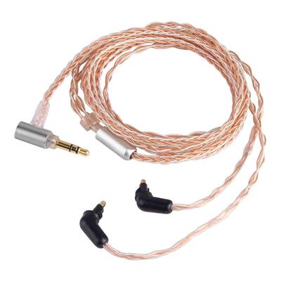 4.4mm2.5mm平衡线EX1000EX600EX800EX7550EXK单晶铜镀银8芯耳机线