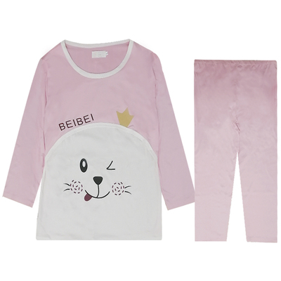 月子服哺乳孕妇可调节带胸垫春秋