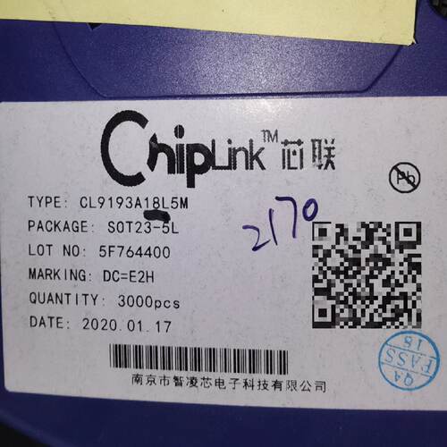 （请询价）CL9193A18L5M 替代SGM2019/RT9193