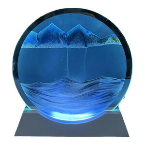 夜灯流沙画沙漏创意摆件饰品礼物