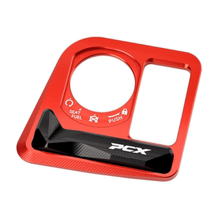 适用本田PCX160/125电门锁保护盖 钥匙开关锁覆盖铝合金贴片 改装