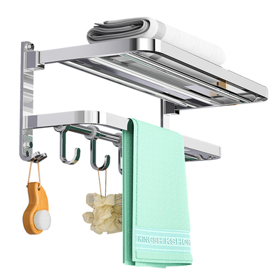 德力西浴室毛巾架卫生间置物架