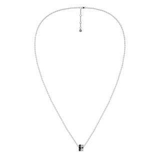 [新年礼物]OINICIO初印沉积系列黑滴胶拼素圈转运项链女情侣颈链