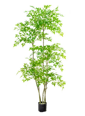 仿真绿植南天竹盆栽假花树仿真树