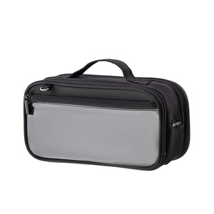 得力6层痛包笔袋大容量二次元2026新款痛层文具盒ins风高颜值超火小学生初中diy可放吧唧手提多层小众文具袋