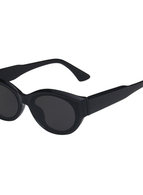 2024新款美式猫眼墨镜复古gm太阳镜高级感小脸辣妹潮酷黑色眼镜女