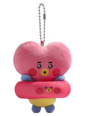 BT21SUMMER毛绒钥匙扣包挂件