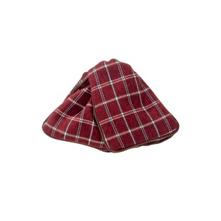 【新品】红格子三角巾发夹女2026新款高端抓夹新款发饰鲨鱼夹头饰