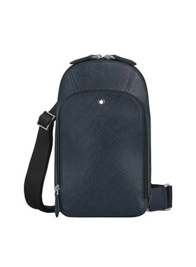 【自营】Montblanc/万宝龙六角白星标识男士简约单肩斜挎包220356