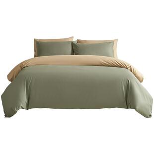 无印良品轻奢全棉被套单件纯色纯棉被罩200x230单人褥套1.5米床用