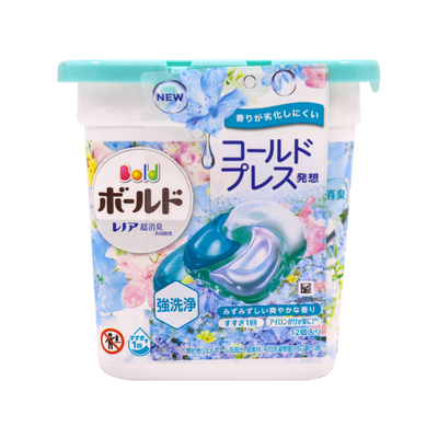 日本进口宝洁洗衣球凝珠洗衣液4D