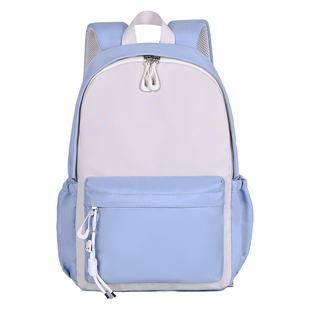 新款轻便小学生书包定制儿童出游中学生培训机构背包广告休闲双肩