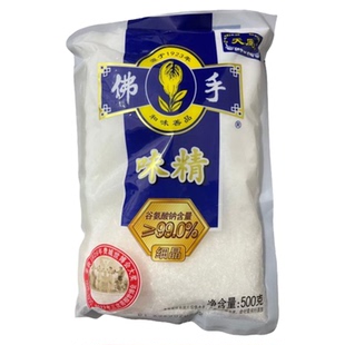 上海佛手味精500g冠生园天厨味精替代鸡精家用 细晶特鲜无盐味精