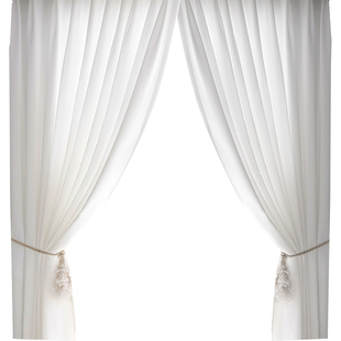 幻影纱窗帘纱帘透光不透人客厅白色遮光阳台沙防晒门白纱飘窗浅灰