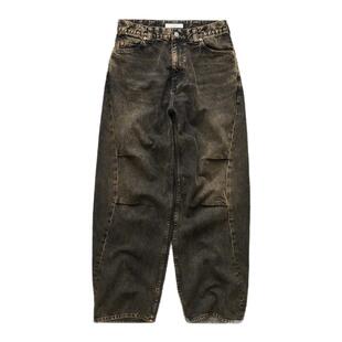 现货 JIEDA DRAPE OVER DENIM PANTS 日产立体剪裁做旧牛仔裤25SS