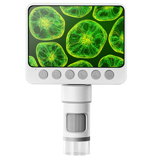 儿童生日礼物电子显微镜男孩女孩中小学生专用专业级可看细菌男童女童高倍高清户外台式小型手持便携带屏生物