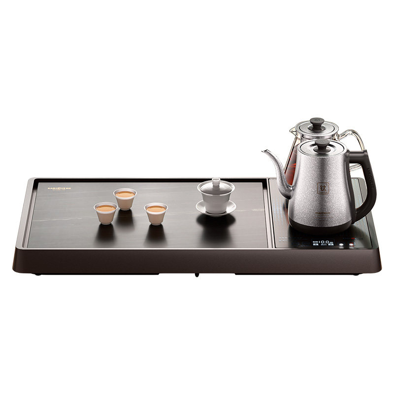 金灶石茶盘茶具套装家用泡茶