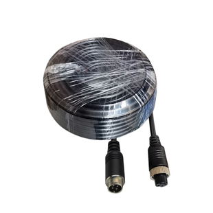 倒车影像半挂车弹簧线摄像头监控连接线货车航空头视频信号延长线