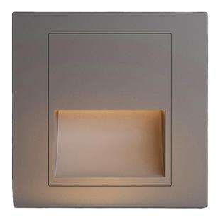 人体感应地脚灯86型雷达感应踏步灯过道楼梯踢脚灯LED智能小夜灯