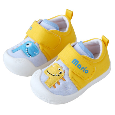 婴儿学步鞋软底防滑春秋防滑布鞋