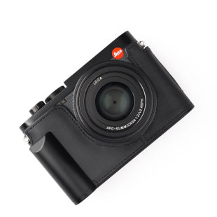 适用徕卡Leica Q3皮套相机包真皮保护莱卡Q343手柄包半套底座配件