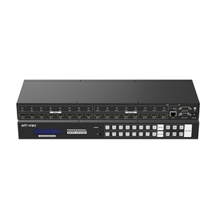 迈拓维矩 MT-HD88LH 无缝hdmi矩阵8进8出切换器4k秒切不黑屏视频拼接器独立音视频会议监控显示器投影仪切屏