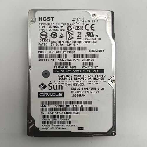 溢价-日立/HGST HUC101212CSS600 1.2TB
