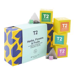 澳洲代购直邮T2茶迷最爱Hall Of Fame升级方盒茶叶礼盒伴手礼送礼