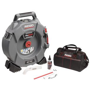 里奇K9-102+电动软轴通下水道管道疏通器机油污管壁清洁商用餐饮