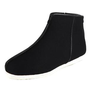 千层底礼服呢男棉鞋加绒羊毛毡保暖高帮靴中老年民族风老北京布鞋