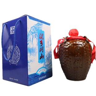 陶瓷坛礼盒纯粮食酒诸暨同山烧高粱酒52度农家自酿土烧酒原浆白酒