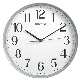 RHYTHM丽声家用餐厅挂钟2026新款轻奢高级感石英钟家用免打孔挂钟