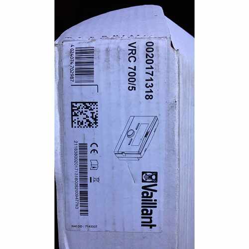 询价下单威能VRC 700/5温控表，全新未使用，原包装在，正品德国