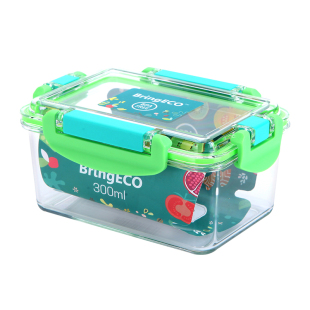BringECO食品级密封保鲜学生水果盒可微波加热冰箱厨房迷你收纳盒