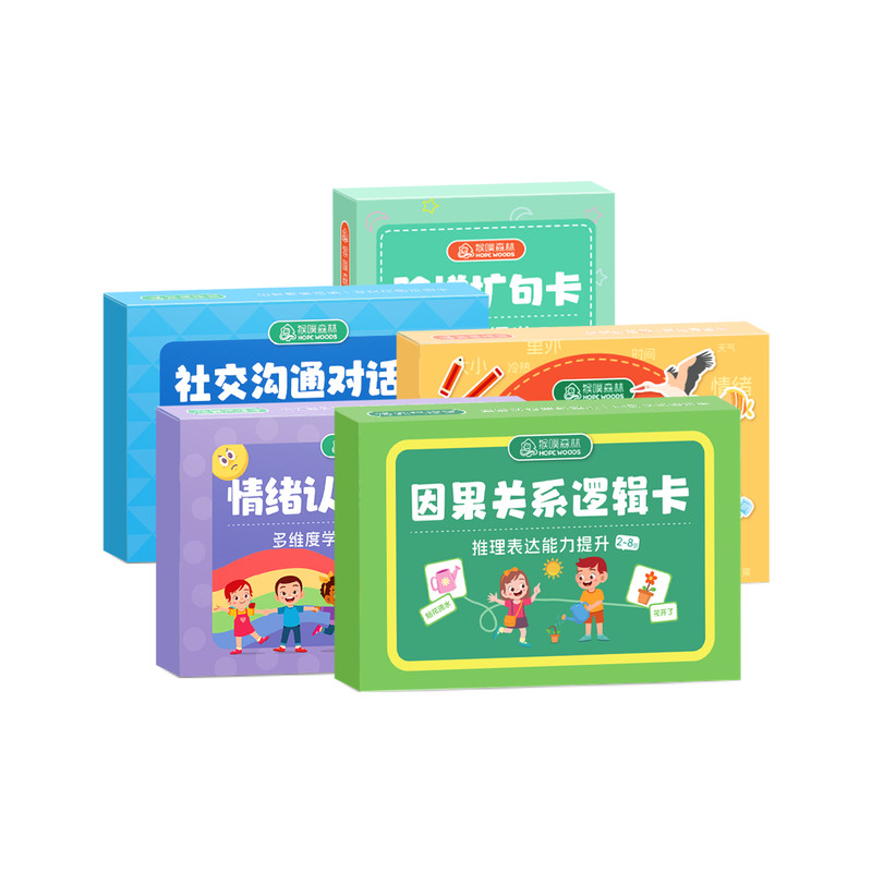 宝宝学说话卡扩句2-8岁儿童语玩具挂图/认知卡