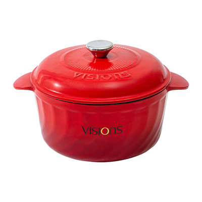 康宁高档珐琅锅铸铁锅家用炖锅煲汤锅砂锅结婚乔迁送礼物高颜值