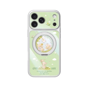 花园动物适用苹果17Promax手机壳新款iPhone16Pro磁吸保护套Do7带支架ip15可爱高级感14好看超薄13pm全包女