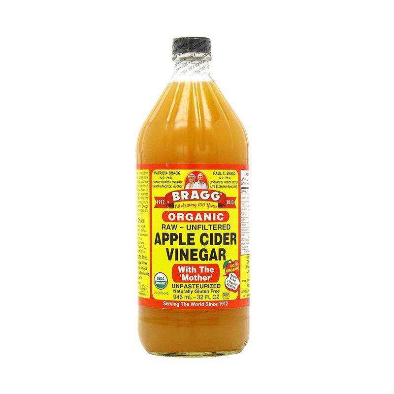 Bragg美国浓浆苹果醋无糖型果醋饮料0脂肪0卡自然发酵水果醋946ml