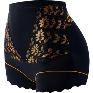 收腹裤强力收腹收小肚子内裤女提臂翘臂无痕防夹臂塑身裤大码薄款