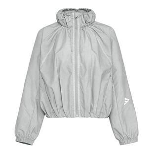 adidas阿迪达斯FOS女子外套先锋攻壳机能夹克梭织宽松上衣KU5431